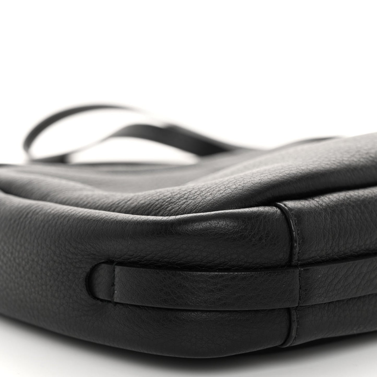 Calfskin Logo XS Everyday Camera Bag Black