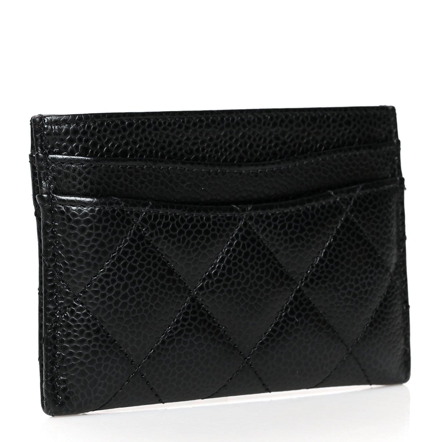 Chanel Caviar Quilted Card Holder Black 3 of 8