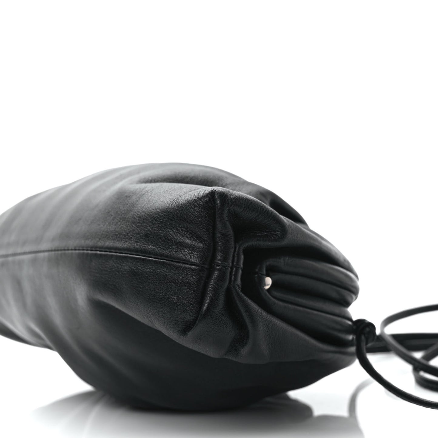Butter Calfskin The Mini Pouch Black