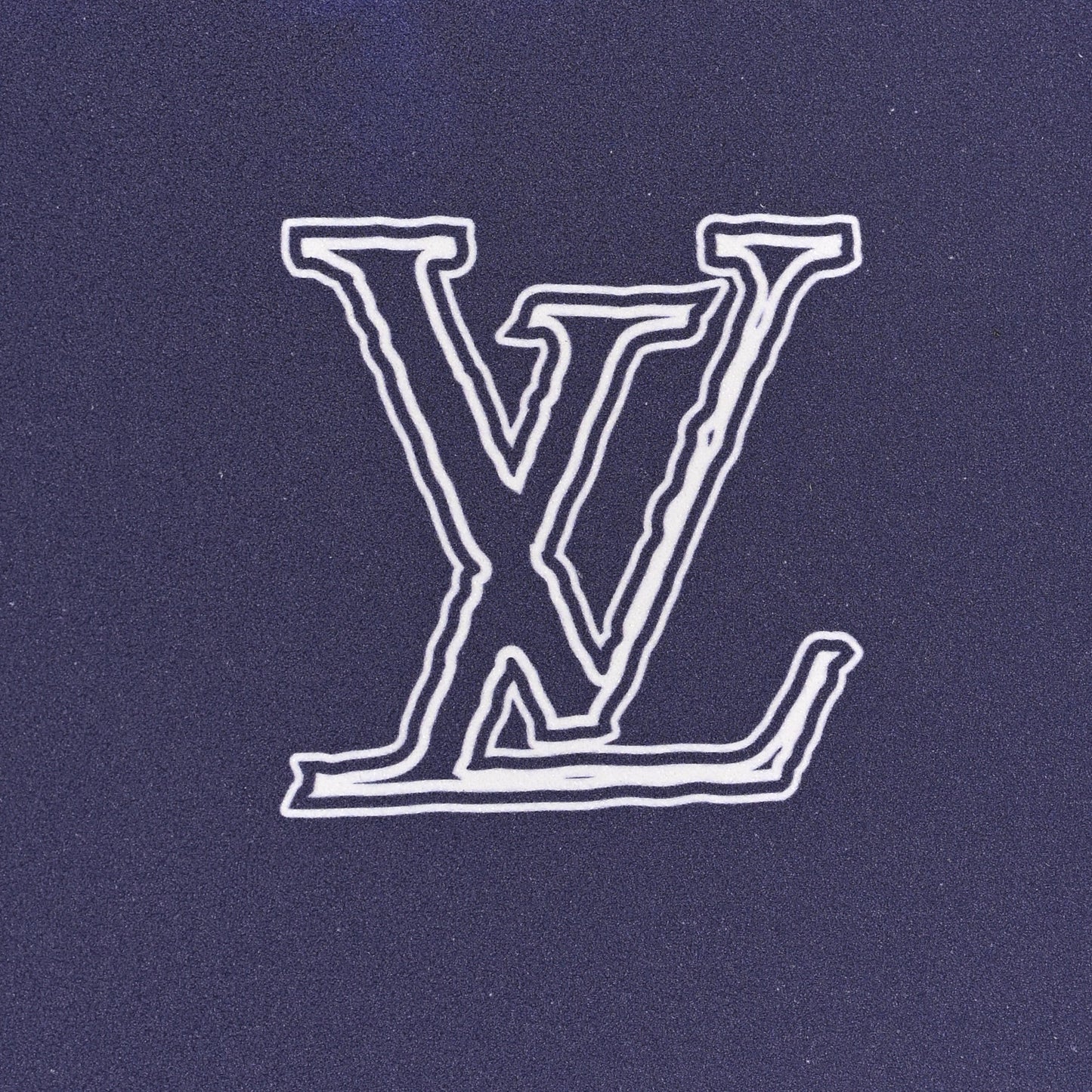 Monogram Bandana Maple Wood Skateboard Blue