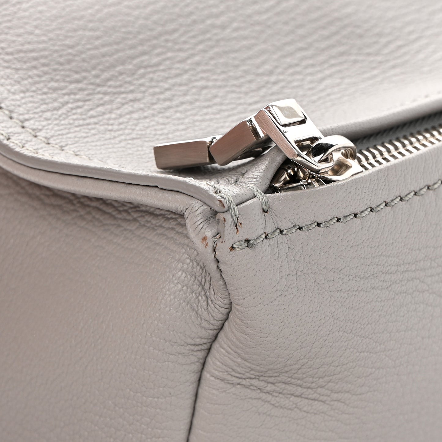 Sugar Goatskin Mini Pandora Dove Grey
