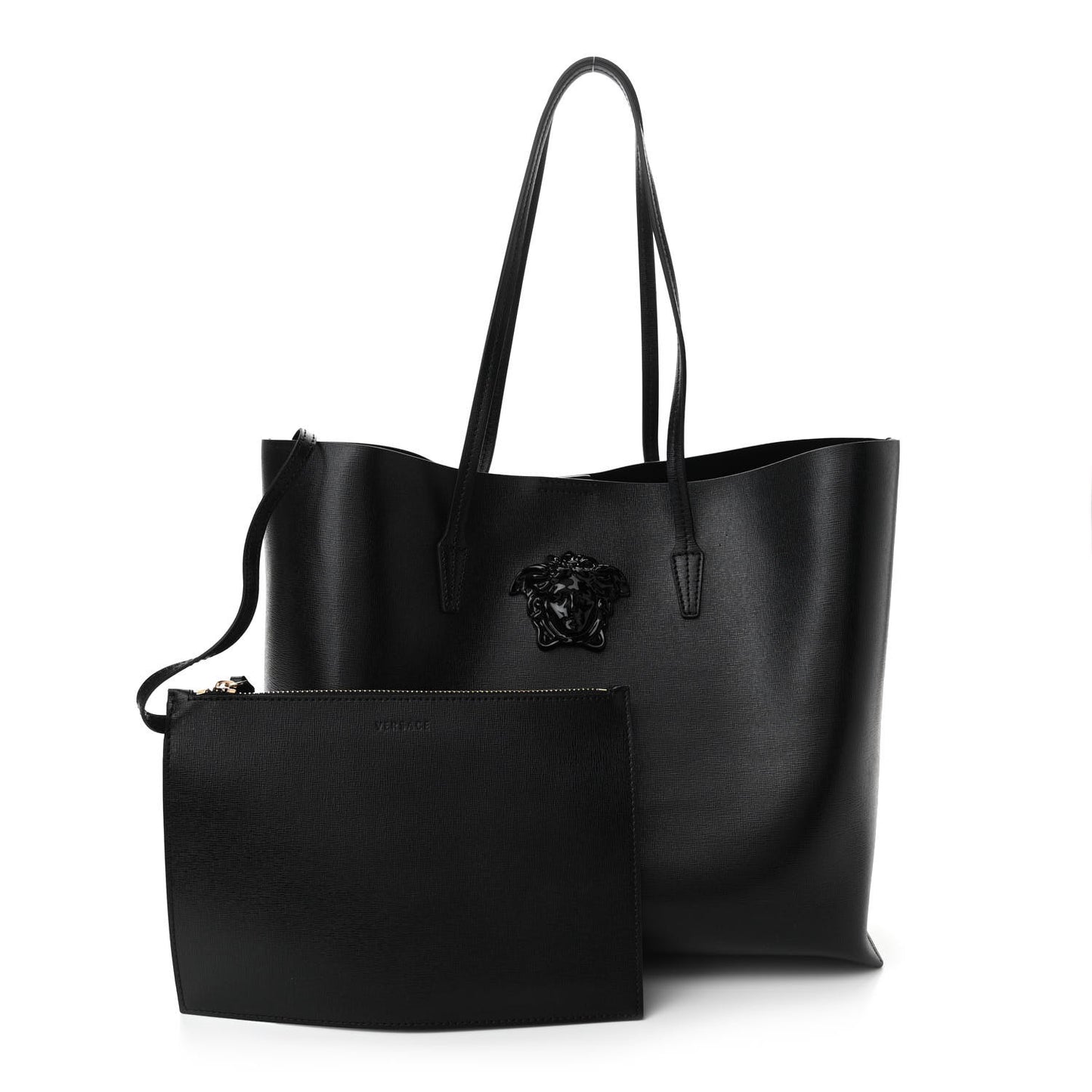 Saffiano Palazzo Medusa Tote Black