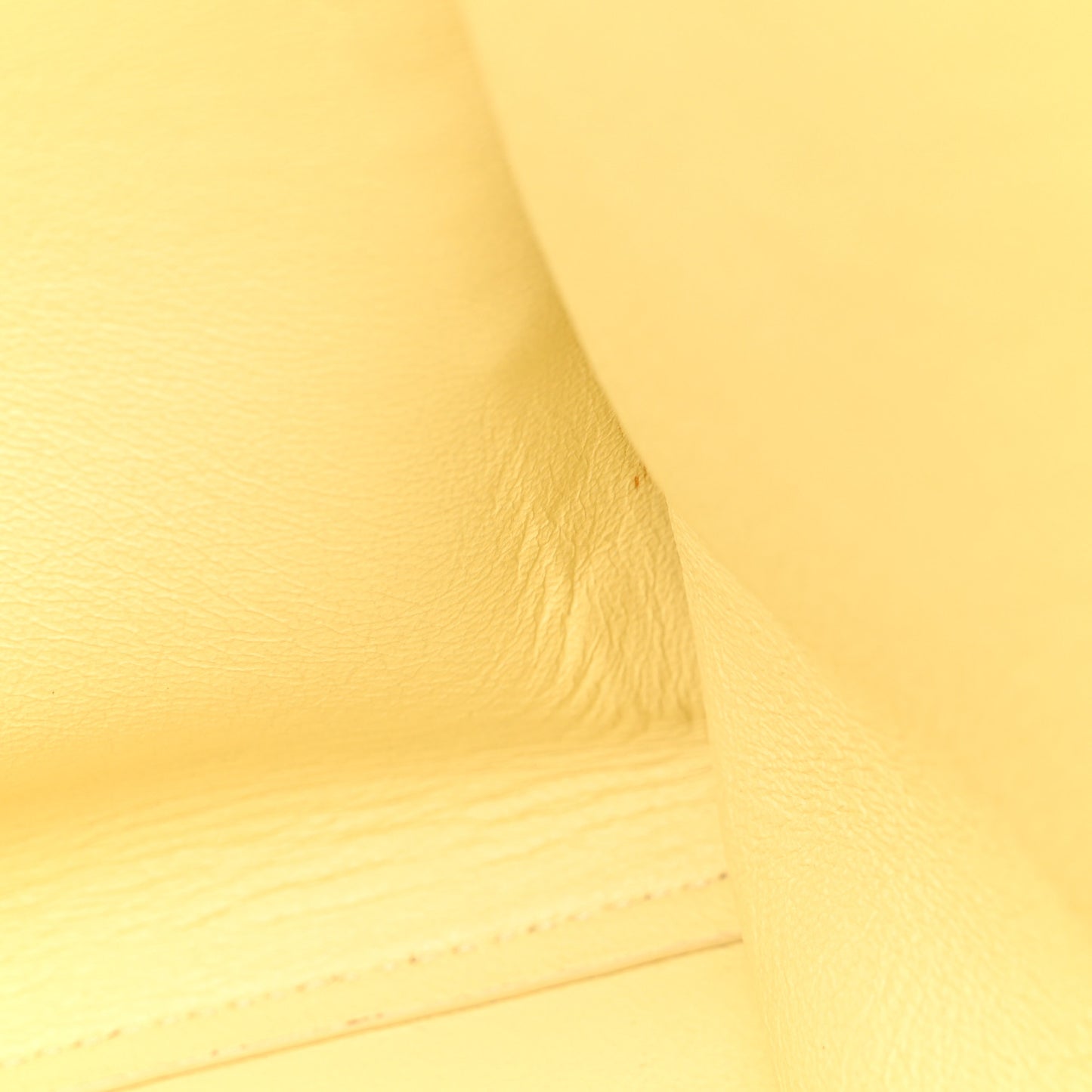 Drummed Calfskin Suede Medium Trapeze Butter