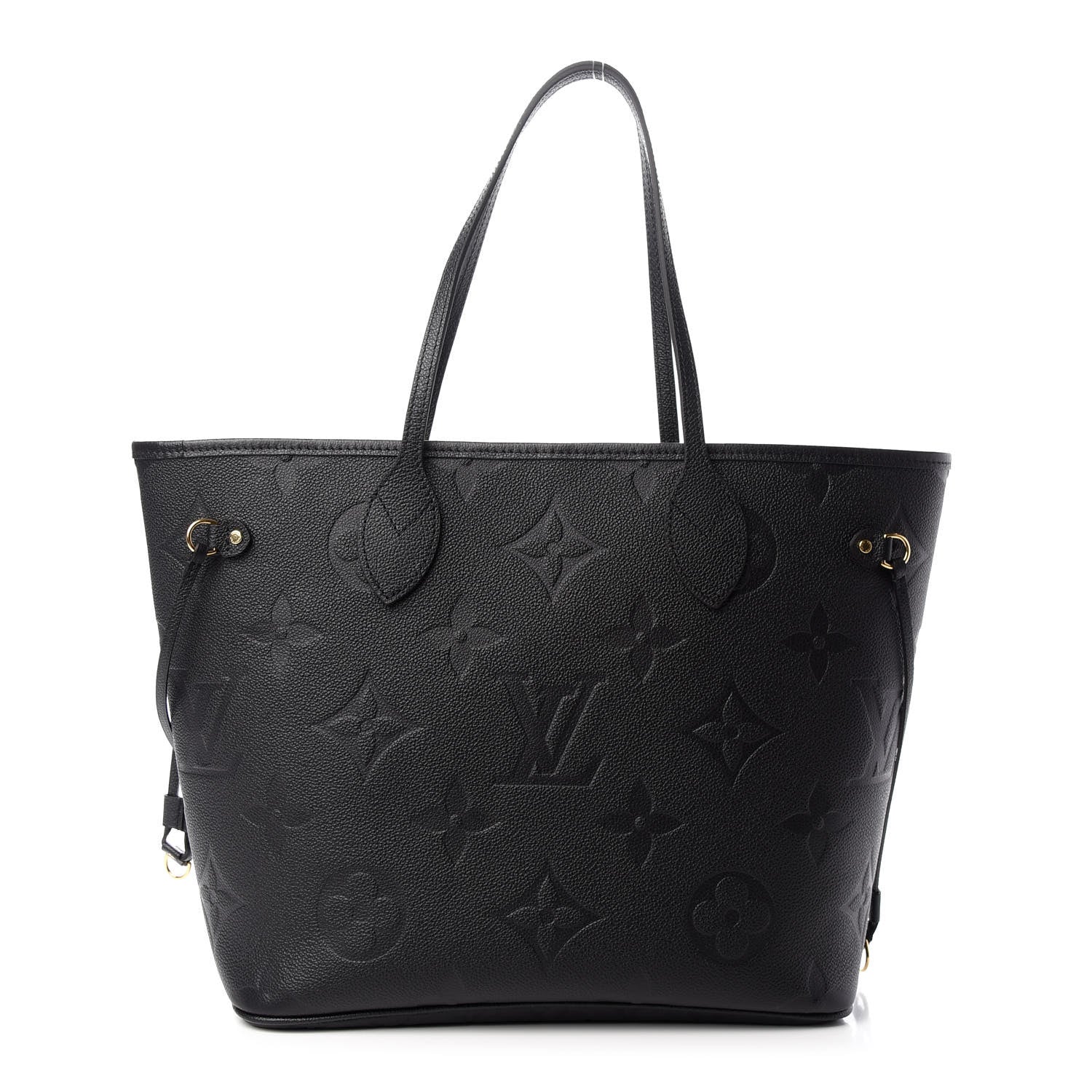 Louis Vuitton Empreinte Monogram Giant Neverfull MM Black 1 of 9
