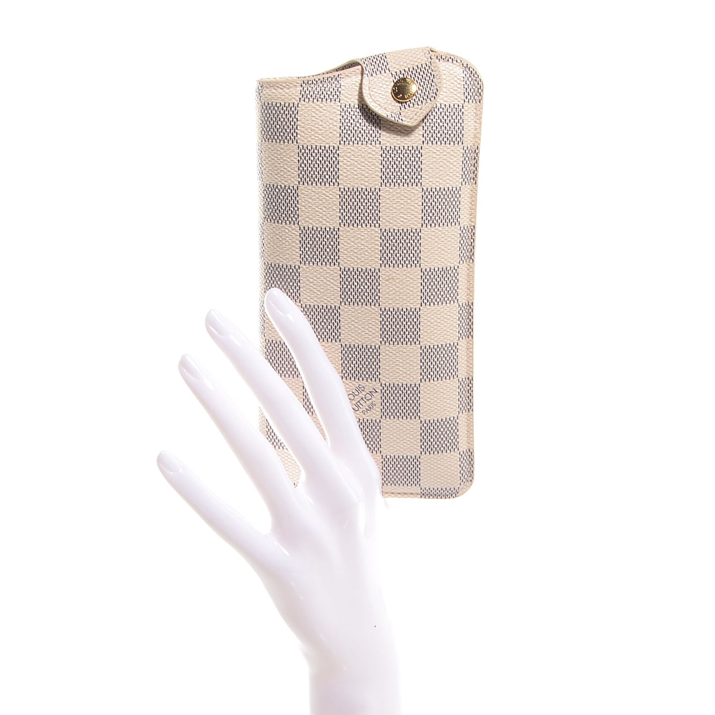 Damier Azur Sunglass Case MM