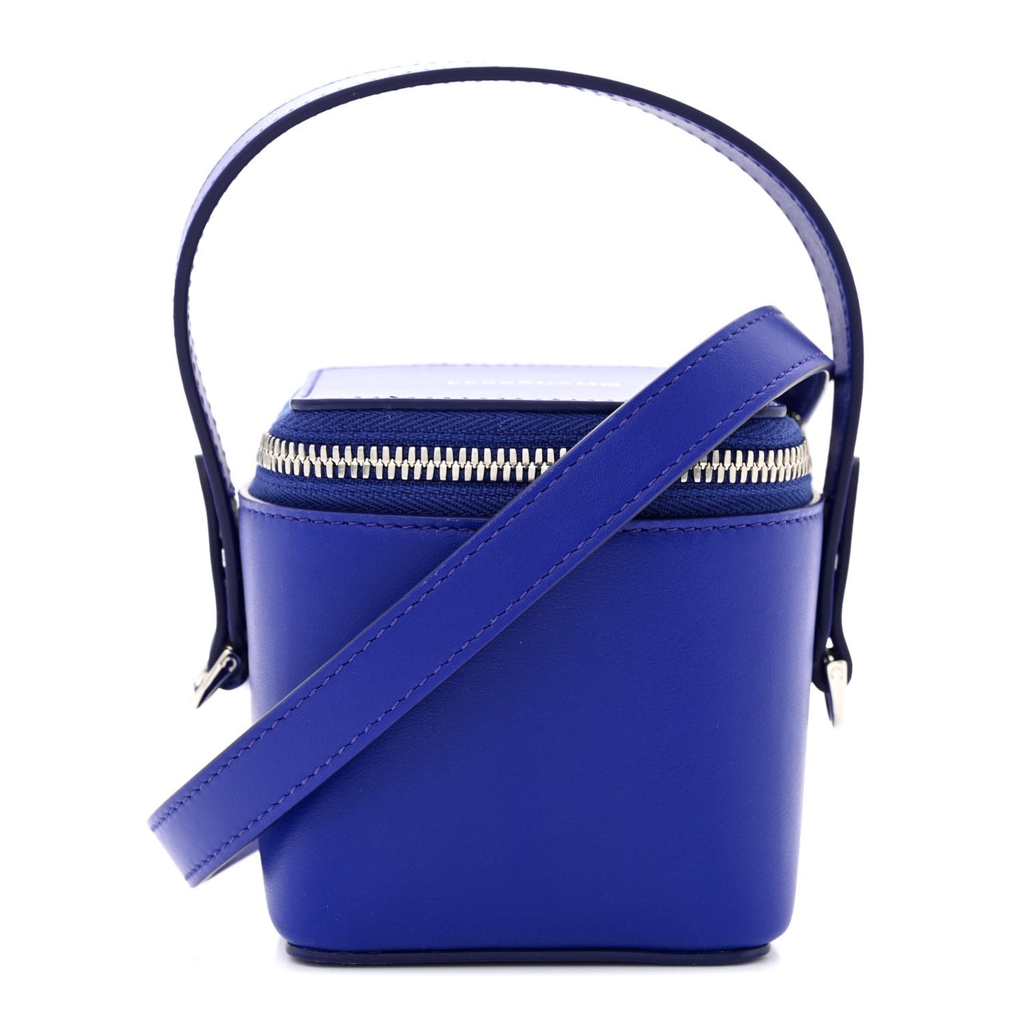 Calfskin Micro Vanity Bag Lapis Lazuli