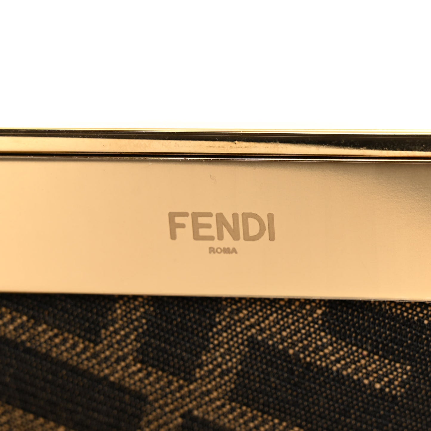Shiny Nappa Small Fendi First Light Rose