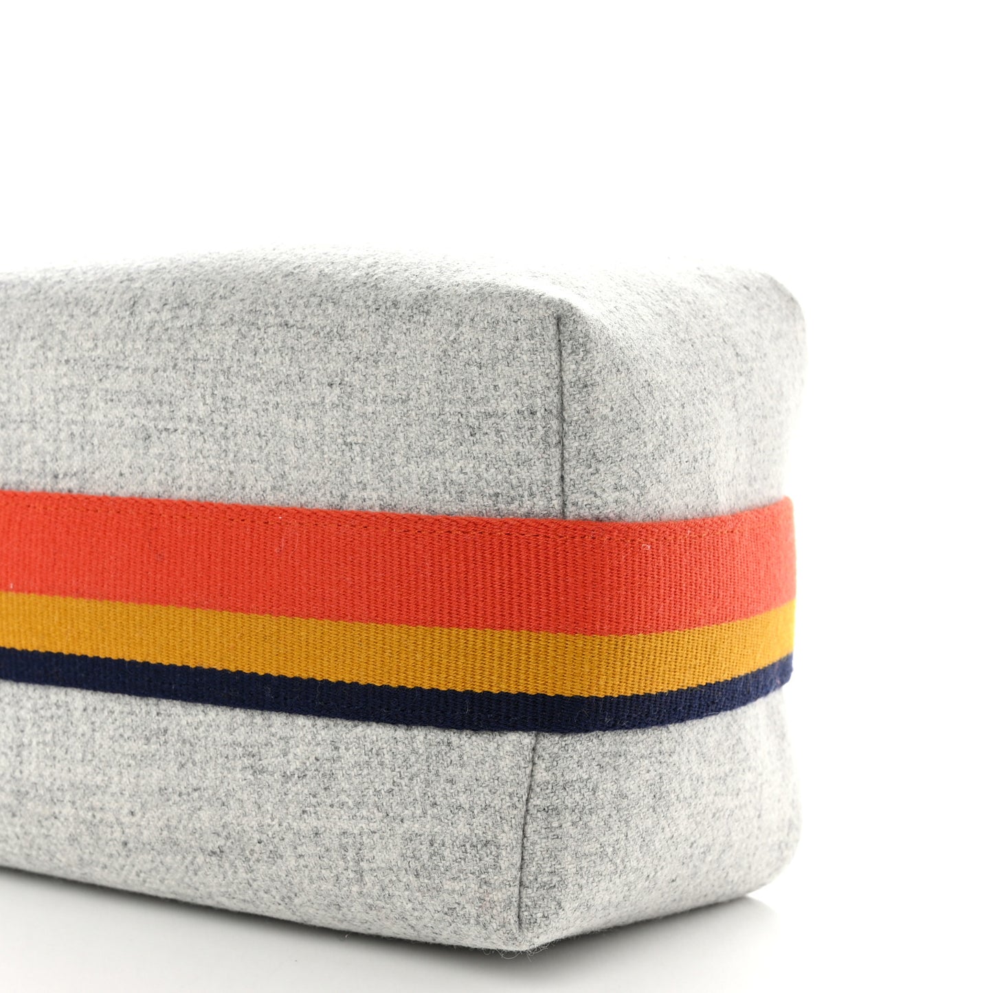 Canvas Small Bride-A-Brac Pouch Gris Flanelle