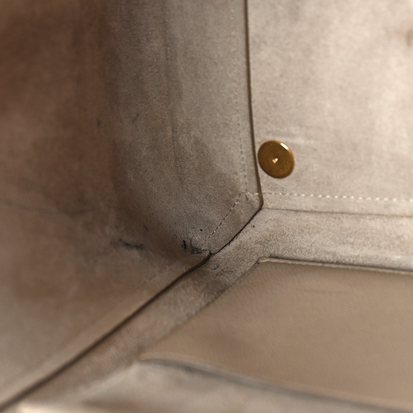 Grained Calfskin Mini Belt Bag Light Taupe