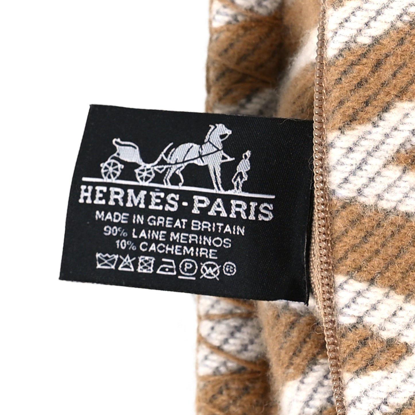 Wool Cashmere Enigmatic Pillow Camel