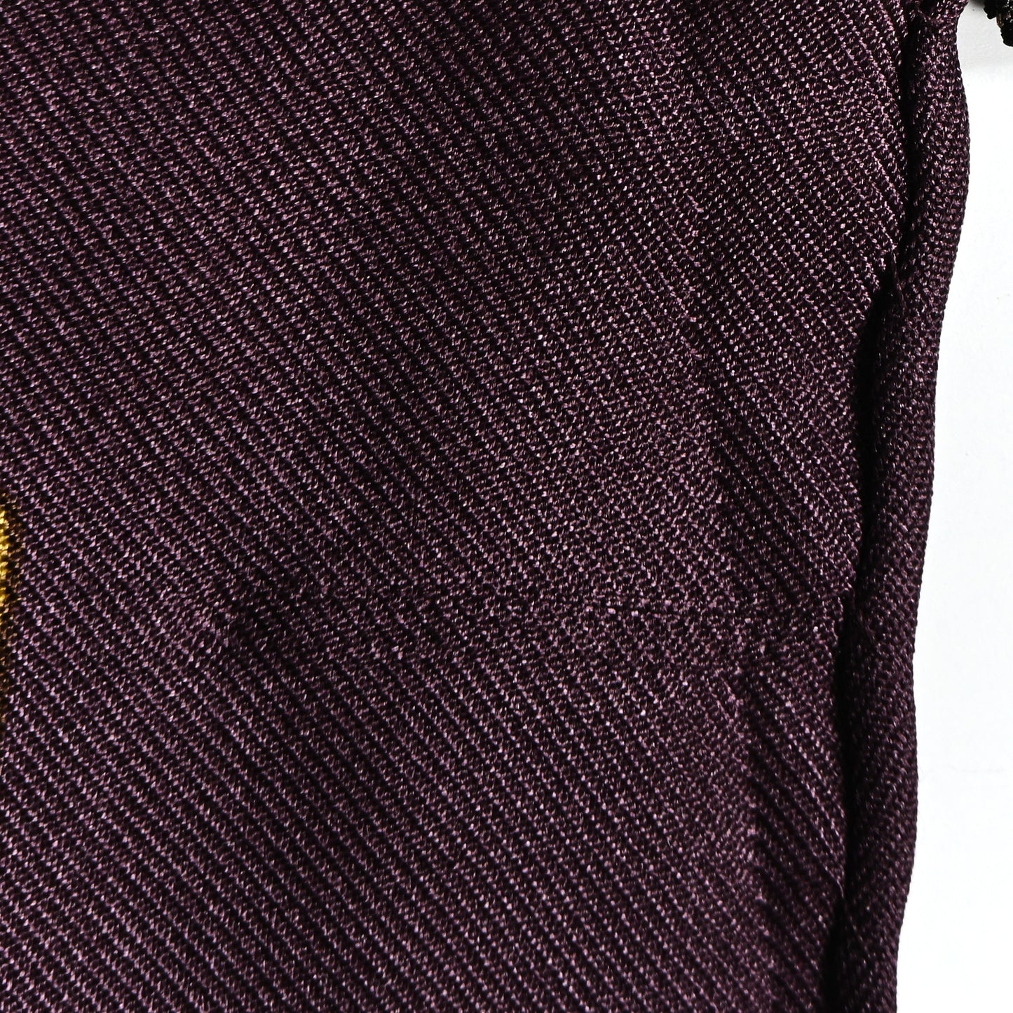 Silk Square Scarf Purple Yellow