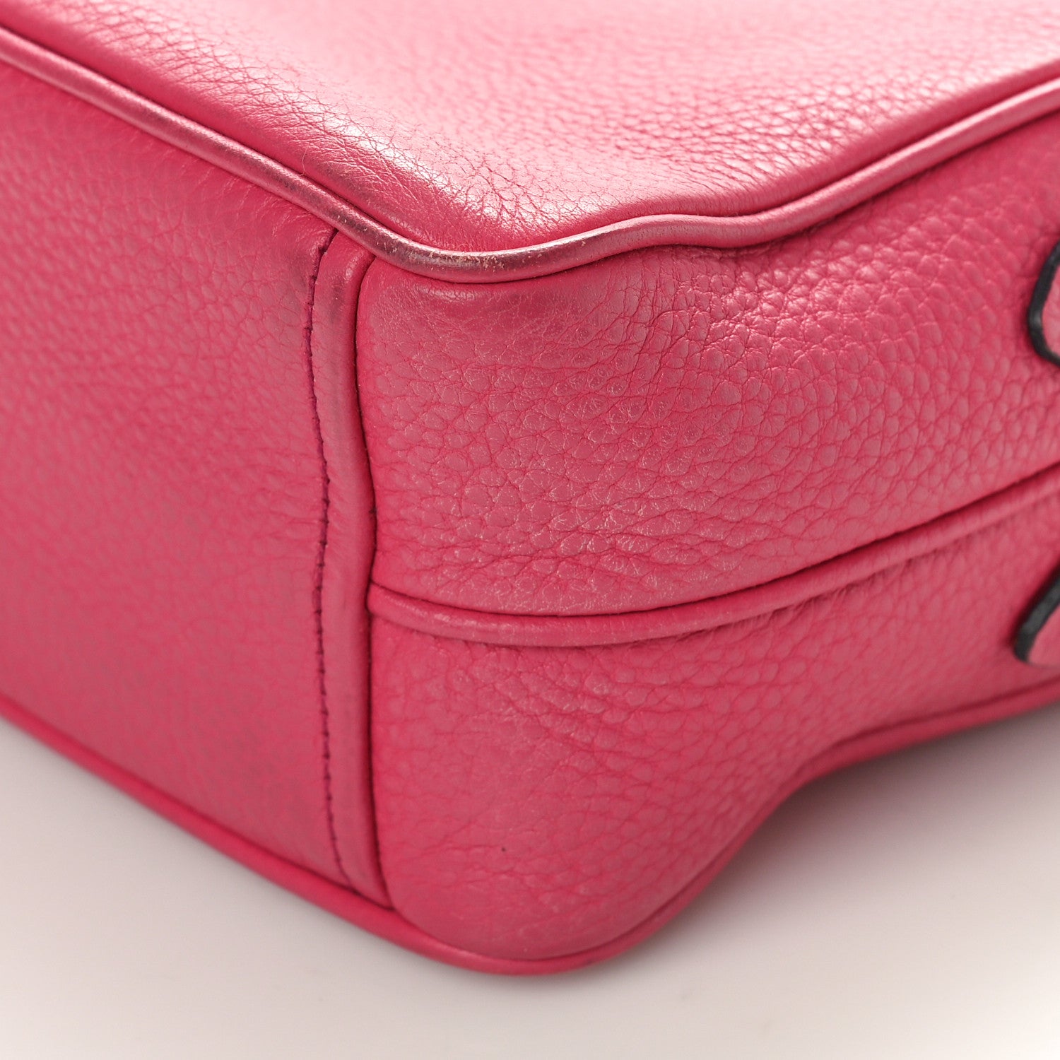 Prada Vitello Phenix Camera Bag Peonia 9 of 9