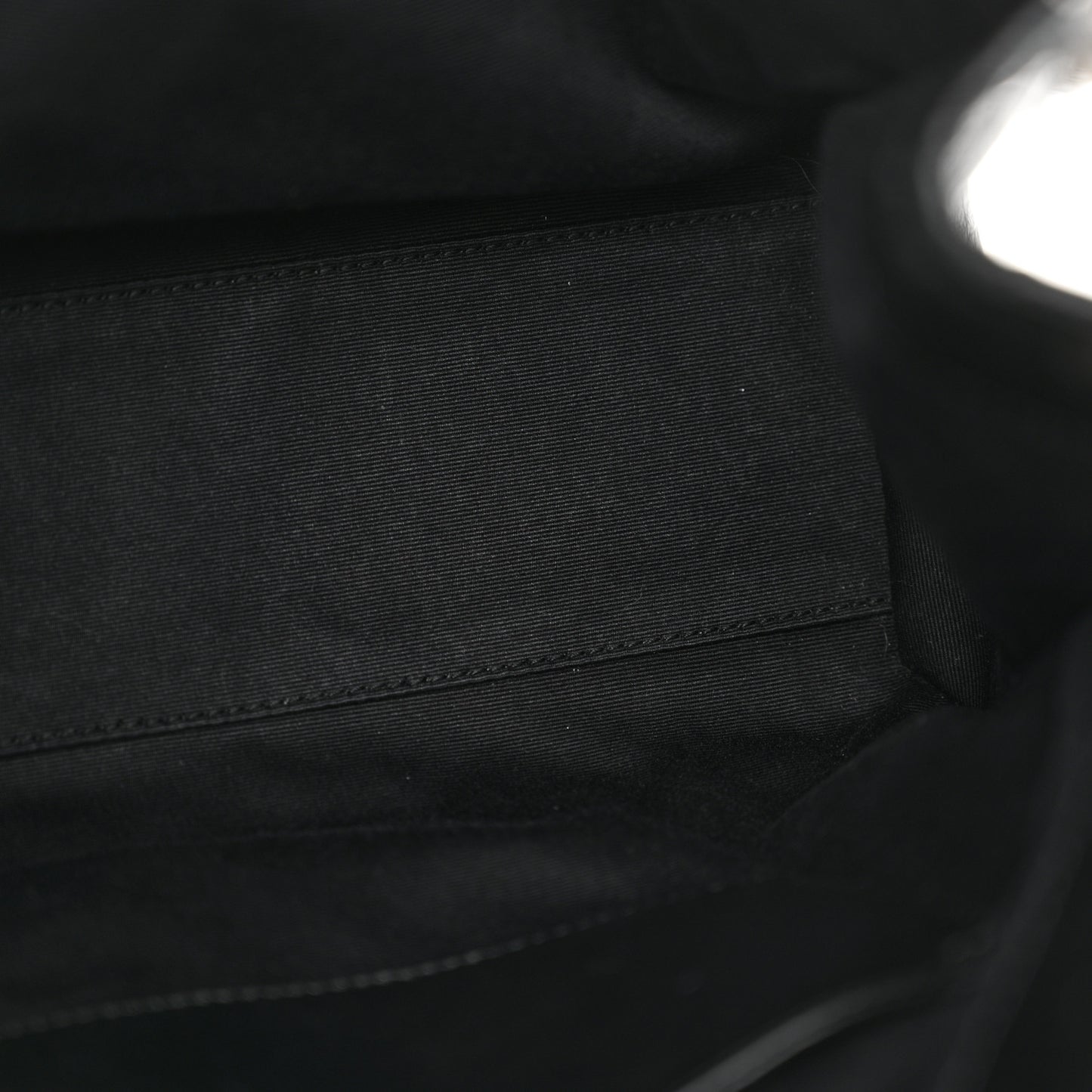 Crinkled Calfskin Matelasse Monogram Medium Niki Shopper Tote Black