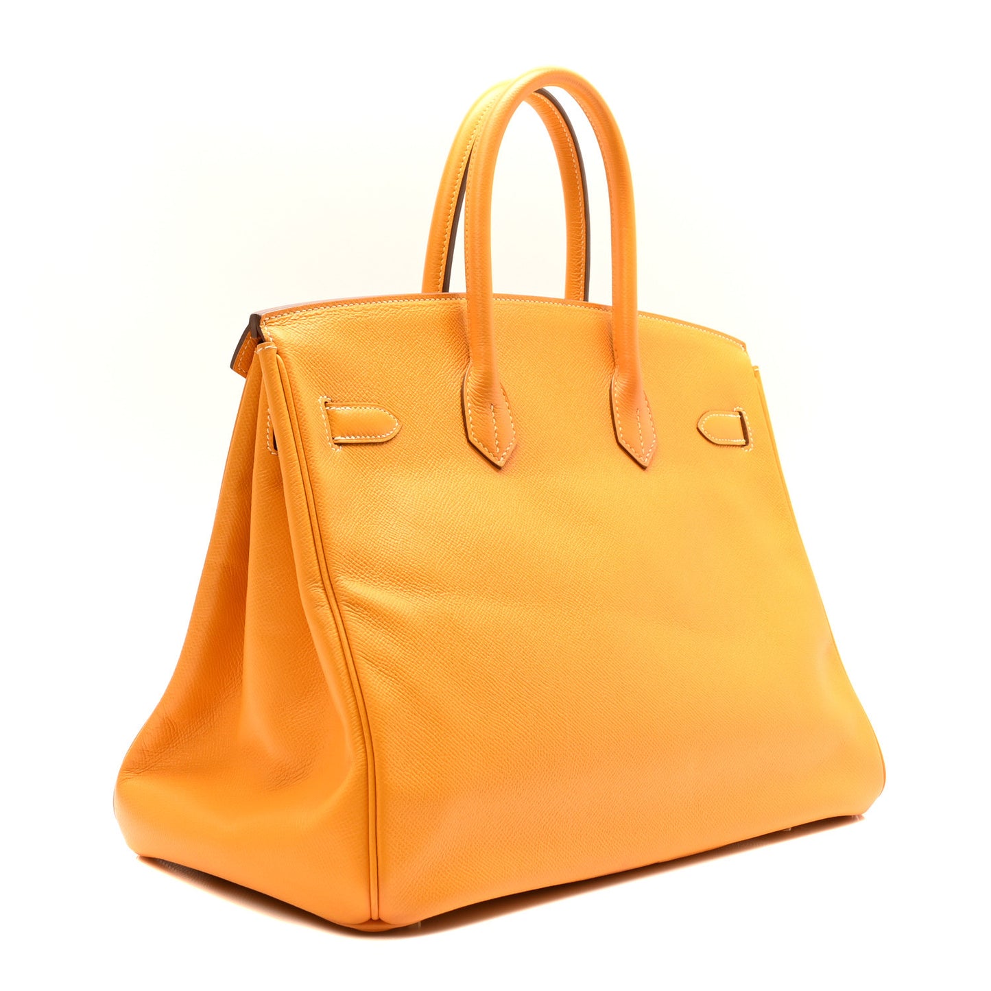 Epsom Candy Birkin 35 Jaune D'Or Feu