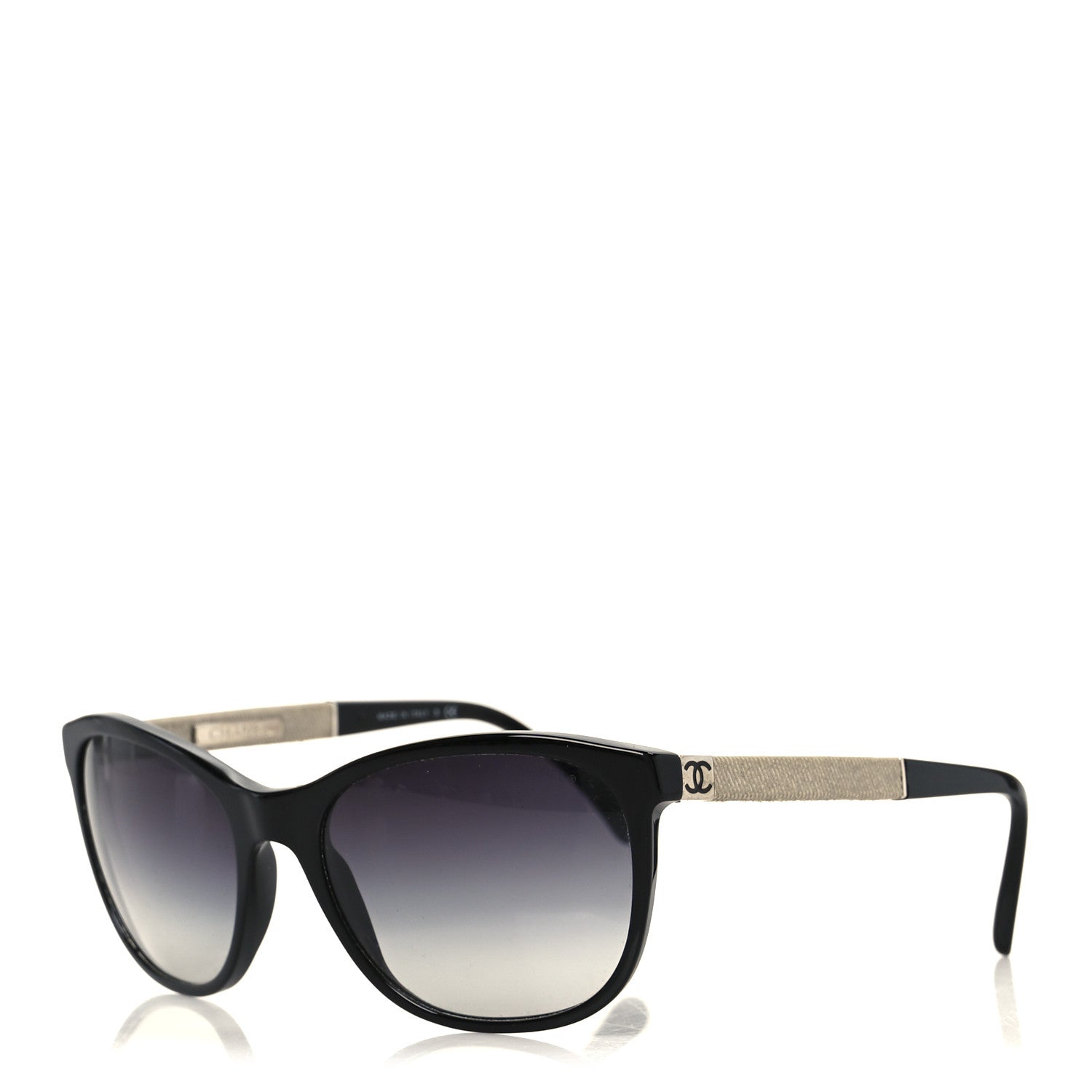 Chanel CC Sunglasses 5185 Black 1797159 – FASHIONPHILE