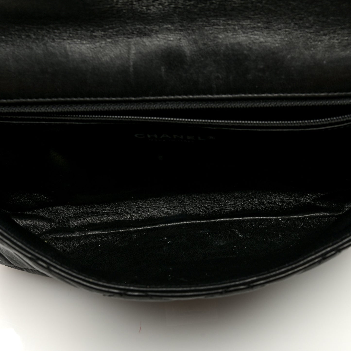 Lambskin Quilted Large Roll 2.55 Reissue Clutch Black
