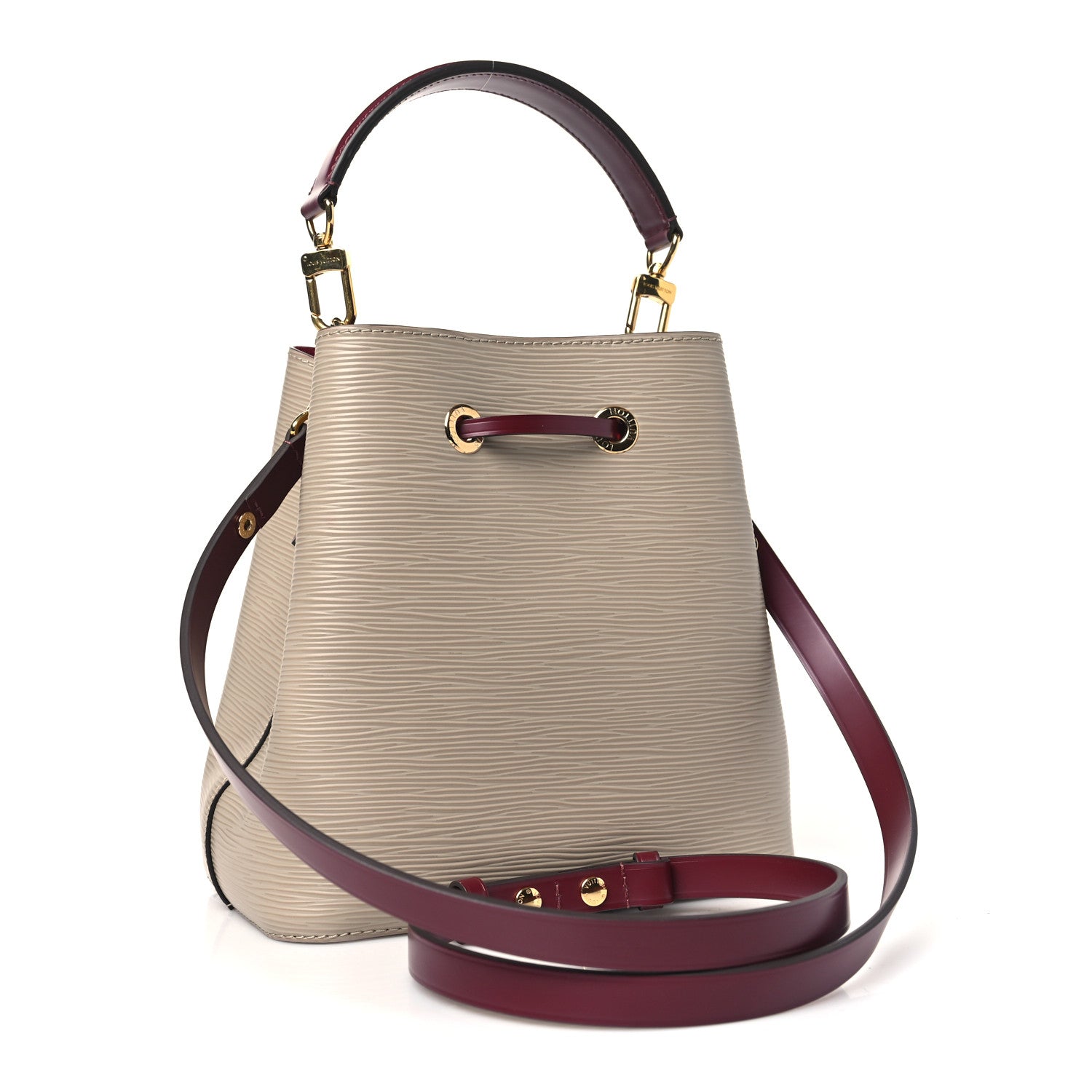 Louis Vuitton Epi Neonoe BB Galet Grenat 2 of 8
