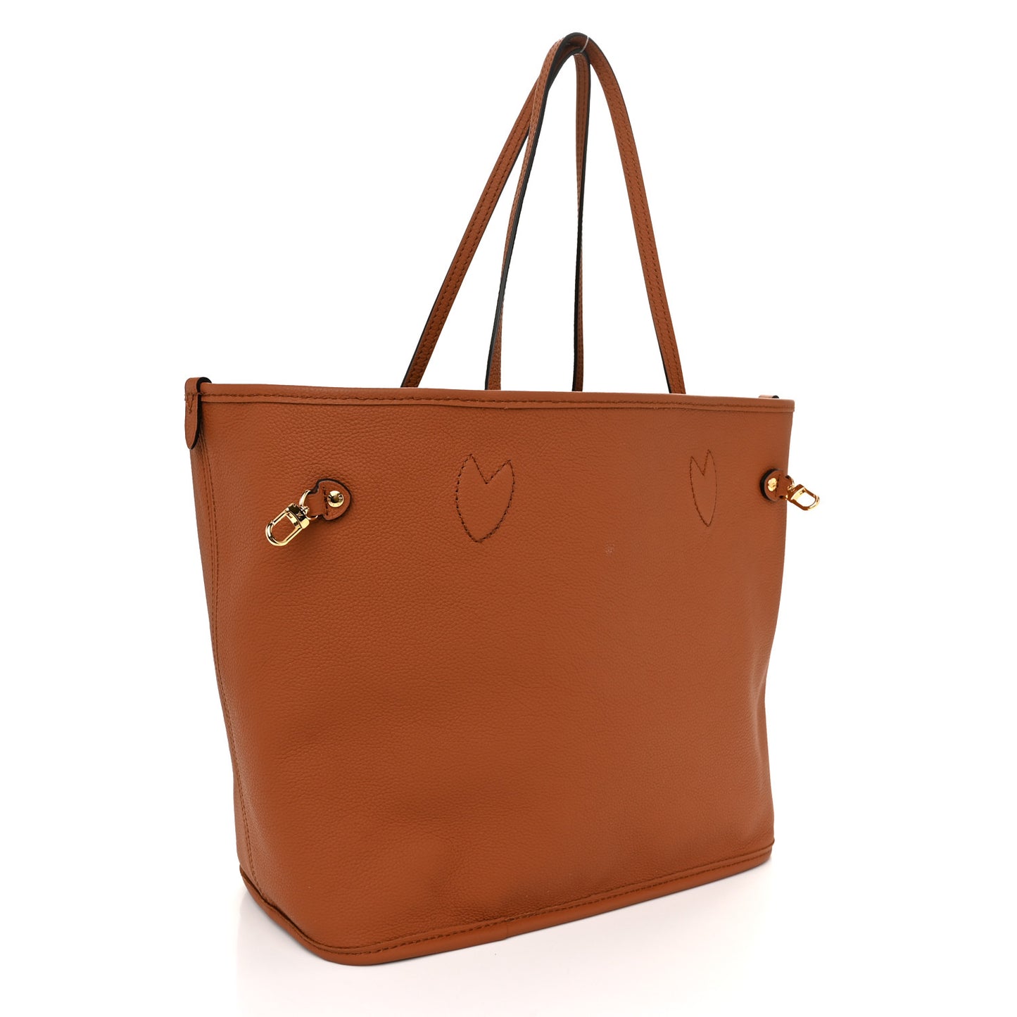 Monogram Calfskin Neo Neverfull Inside Out MM Tan