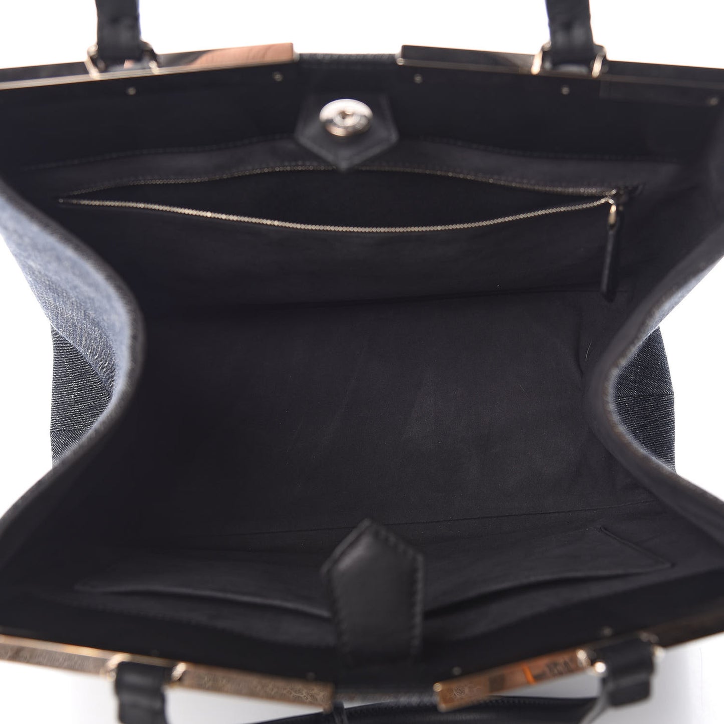 Denim Large 3Jours Tote Blue