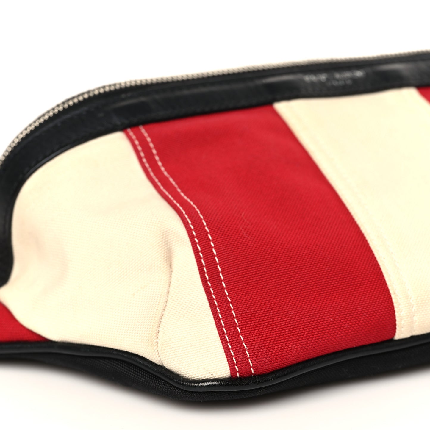 Canvas Classic Belt Bag Red Blue White