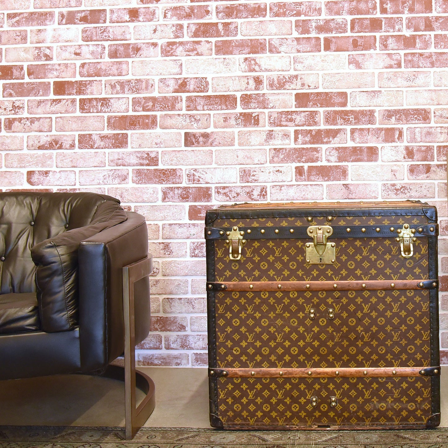 Monogram Cube Trunk