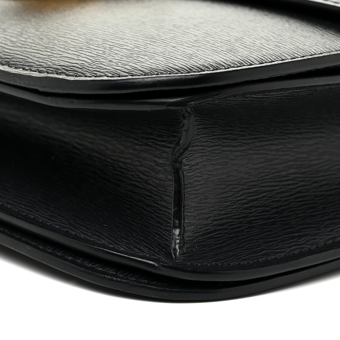 Liege Calfskin Medium Classic Box Flap Bag Anthracite