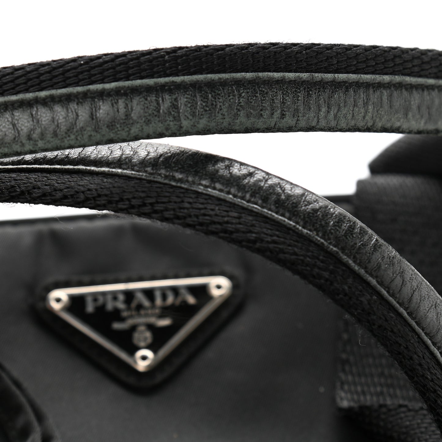 Tessuto Nylon Briefcase Black