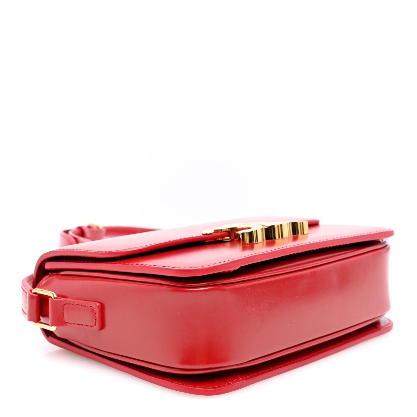 Shiny Calfskin Teen Triomphe Red