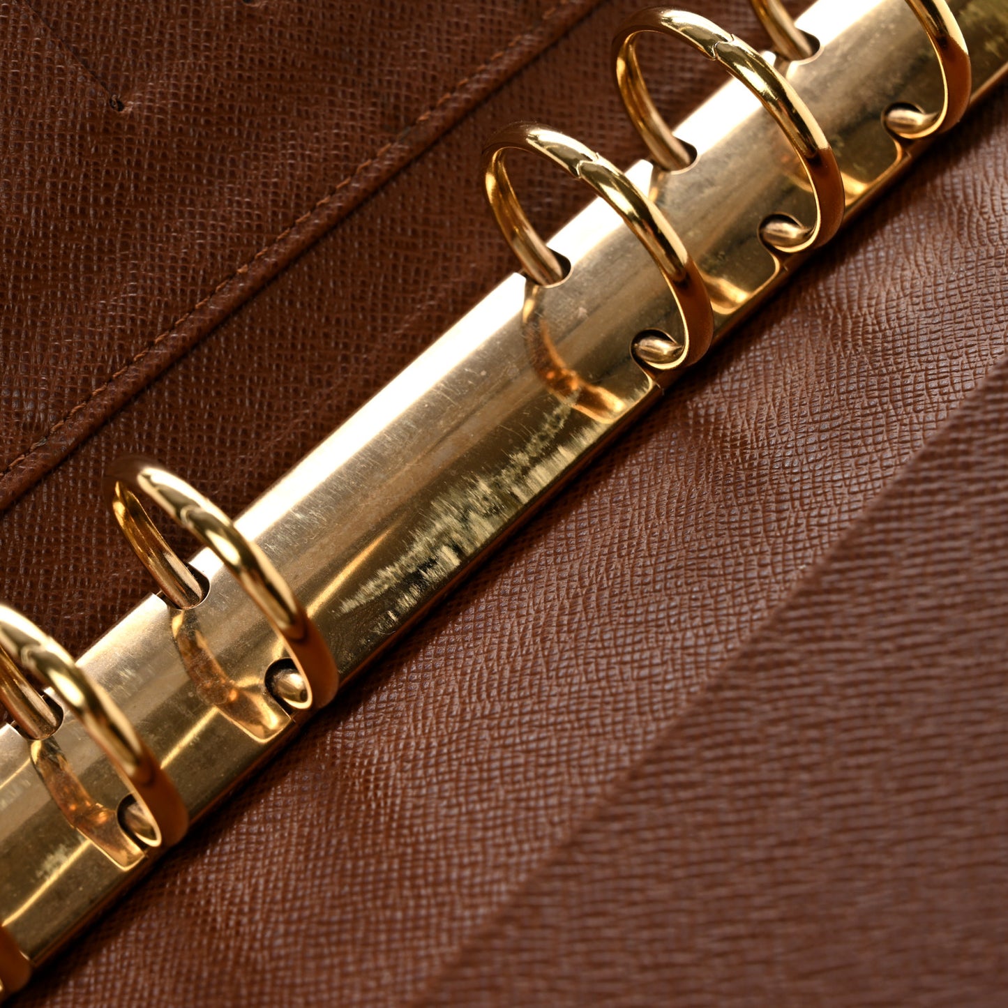 Monogram Medium Ring Agenda Cover