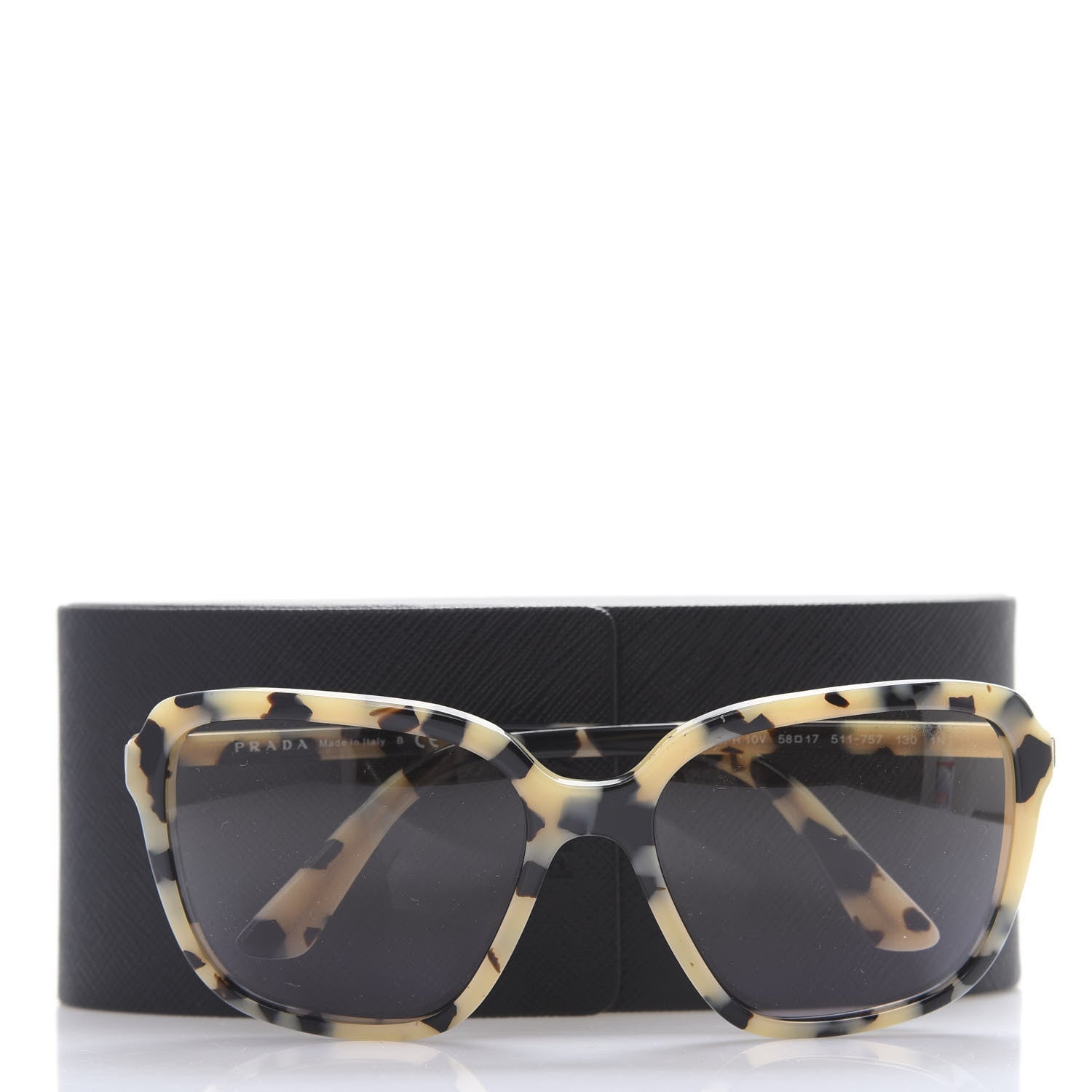 Prada Square Sunglasses SPR 10V Tortoise 7 of 7