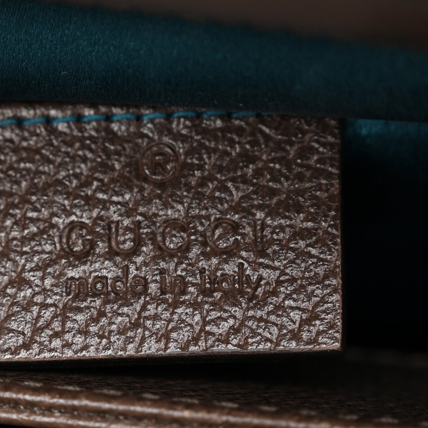GG Supreme Monogram Web Small Ophidia Chain Shoulder Bag Brown
