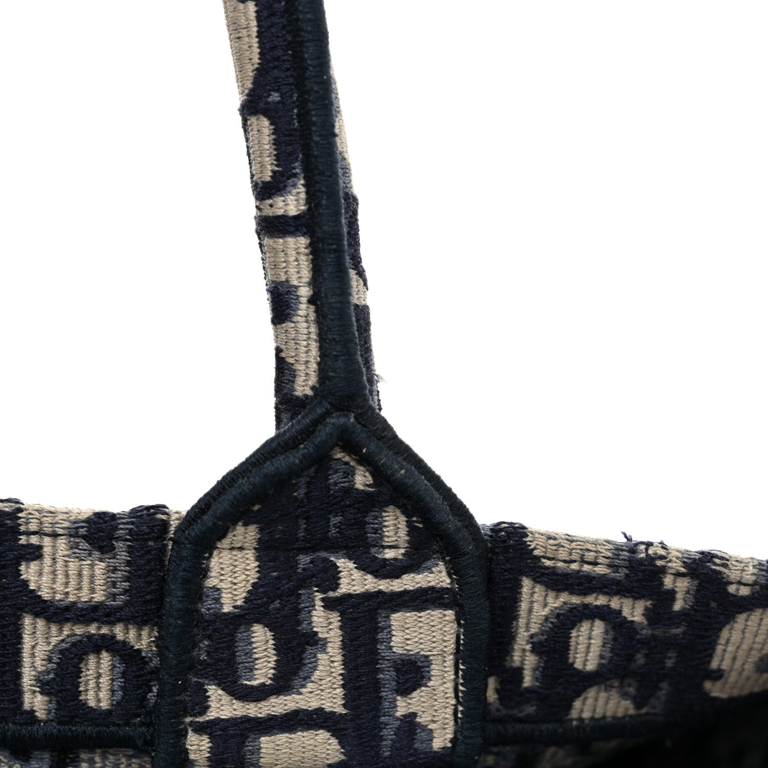 Christian Dior Oblique Medium Book Tote Blue Multicolor 11 of 16