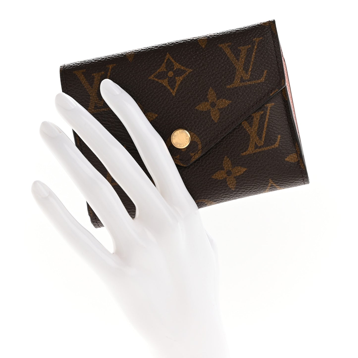 Monogram Victorine Wallet Rose Ballerine
