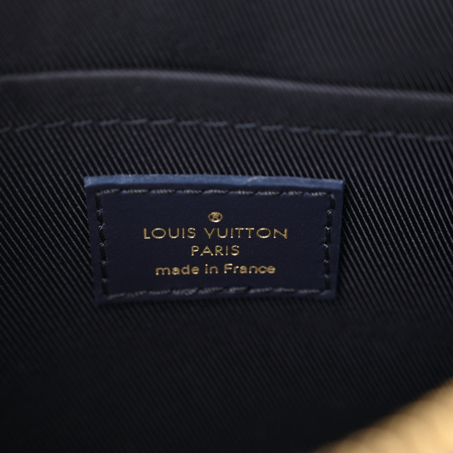 Monogram Bleach Keepall Bandouliere 25 Ink Blue