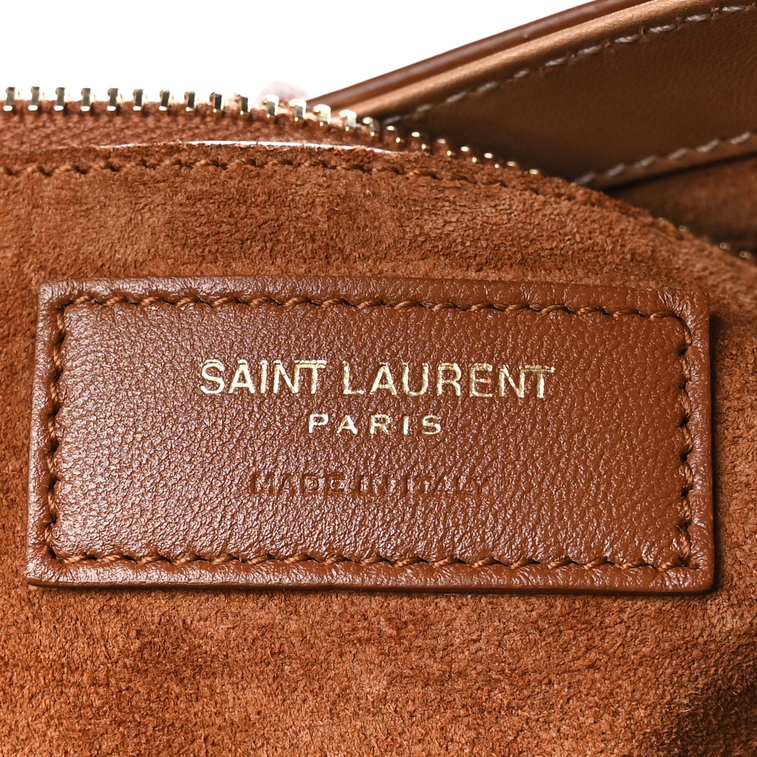 Saint Laurent Smooth Calfskin Le 5 A 7 Hobo Brown 6 of 10