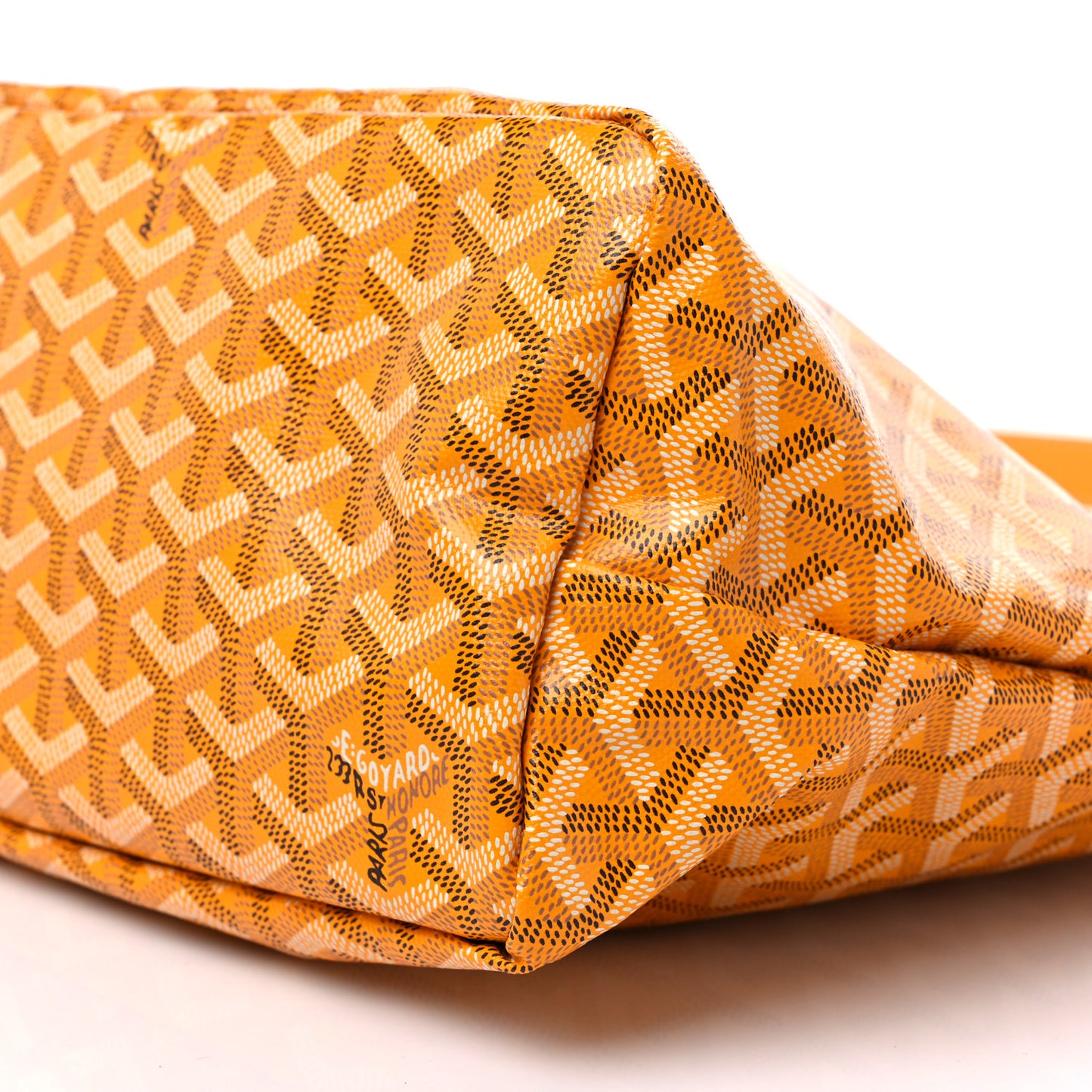 Goyardine Boheme Hobo Yellow