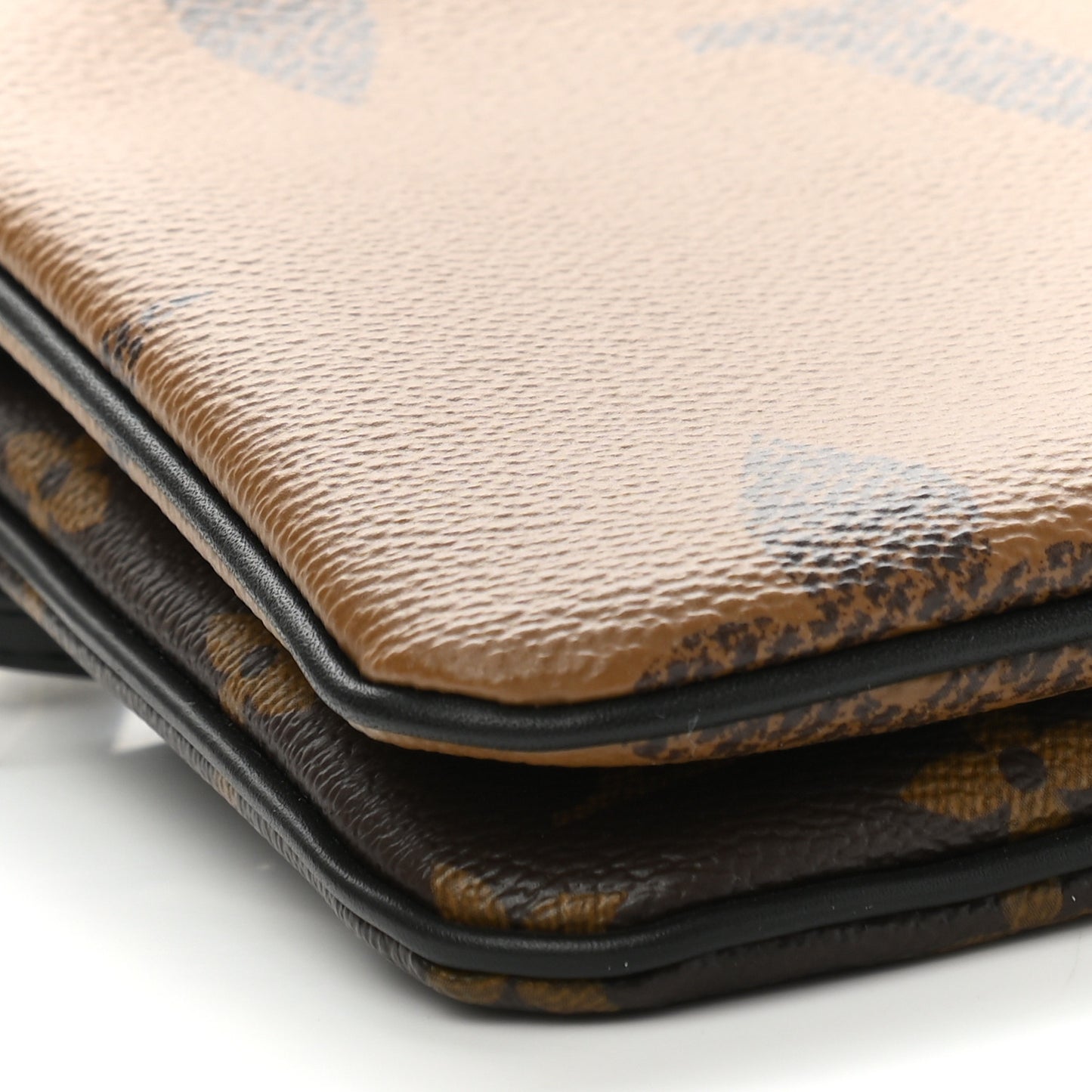 Reverse Monogram Giant Double Zip Pochette