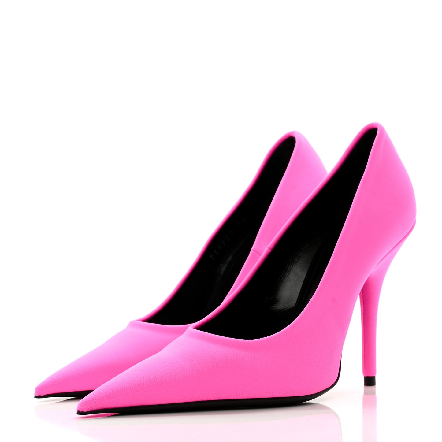 Spandex Knife Pointed 110mm Pumps 35 Fluo Pink
