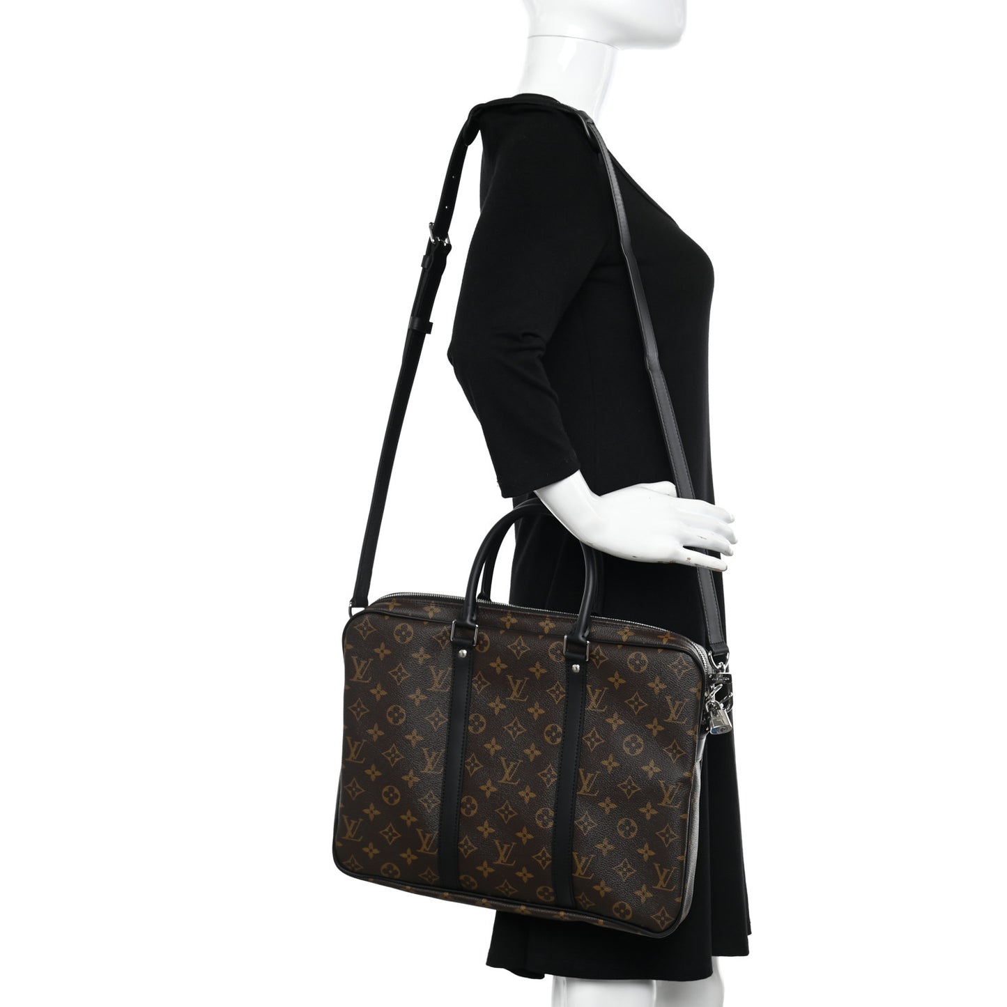 Monogram Macassar Porte-Documents Voyage PM