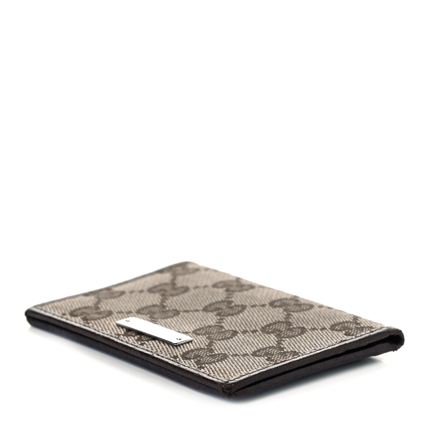 Gucci GG Monogram Bi-Fold Wallet Dark Brown 5 of 8