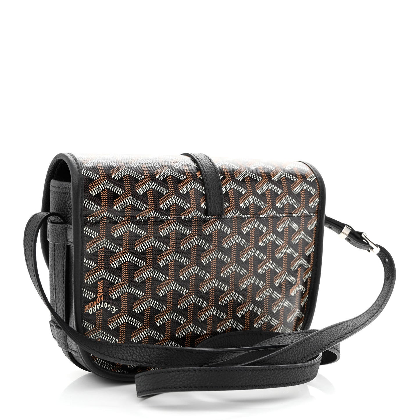 Goyardine Belvedere II PM Messenger Bag Black