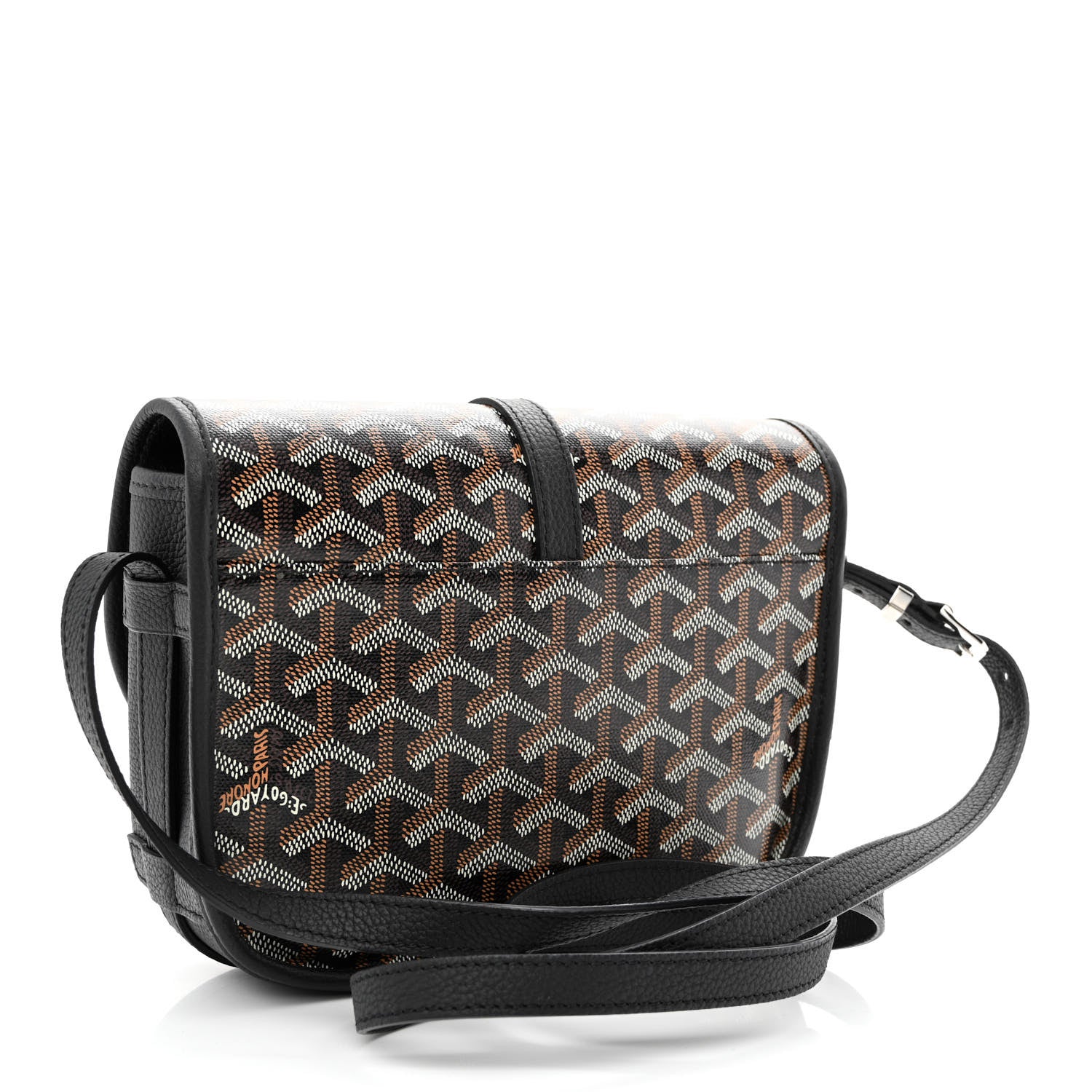 Goyard Goyardine Belvedere II PM Messenger Bag Black 3 of 9