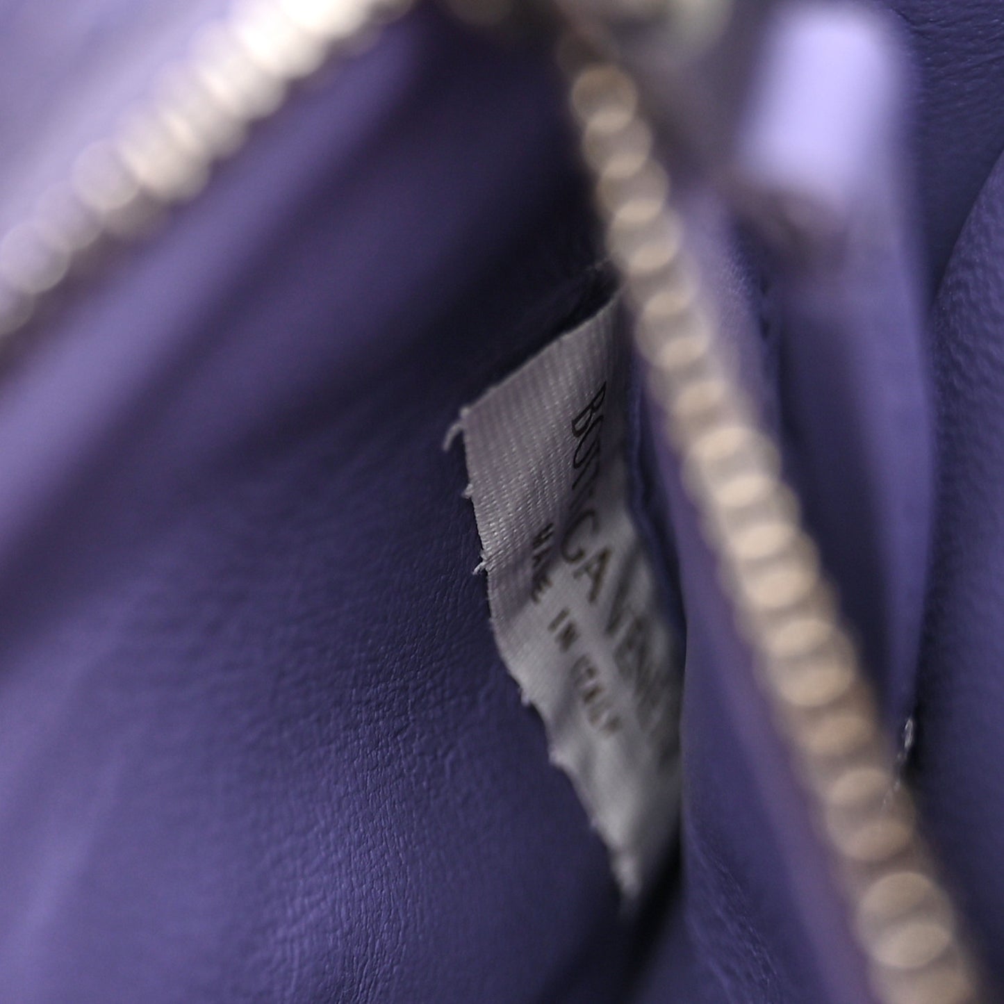 Nappa Maxi Intreccio Padded Cassette Crossbody Bag Lavender