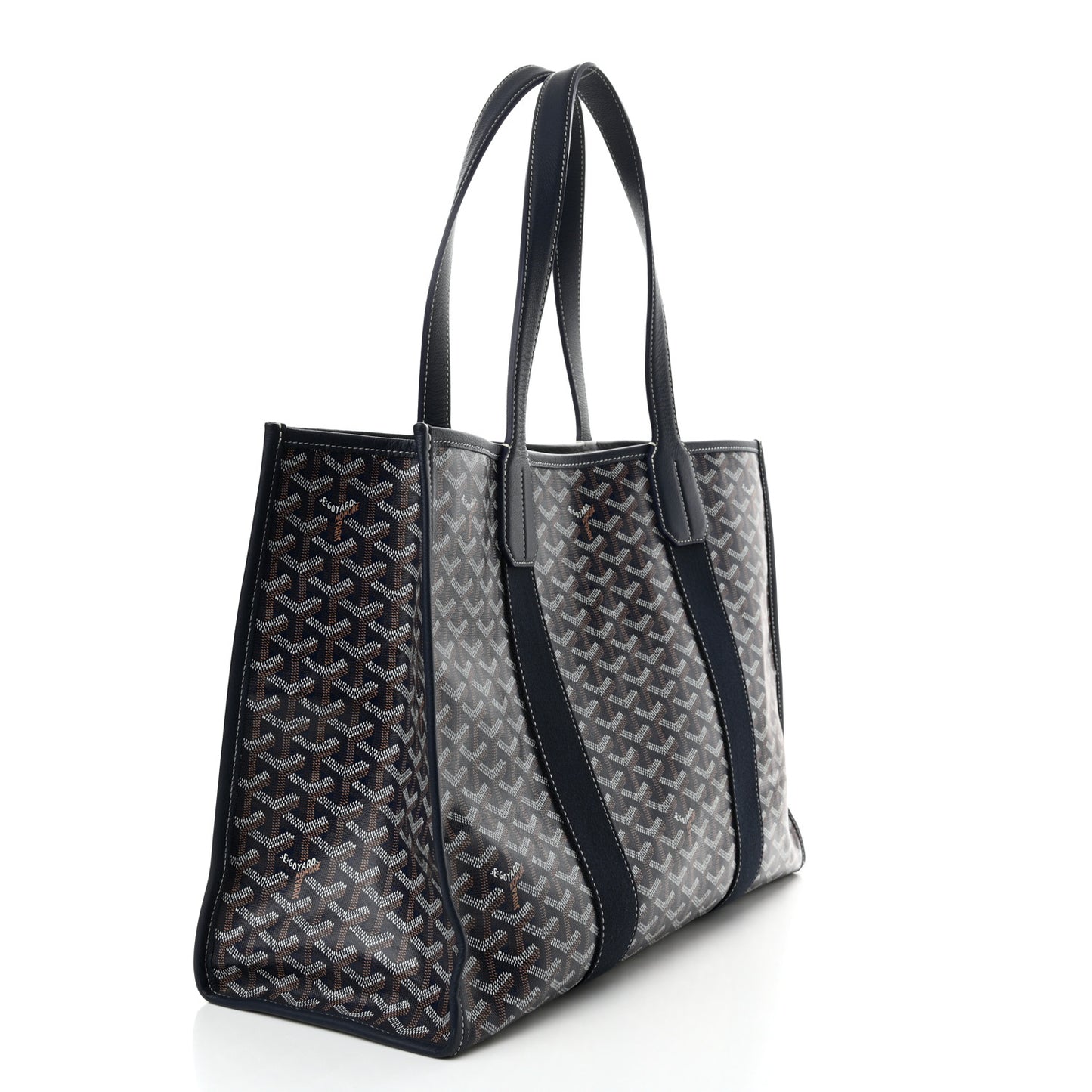 Goyardine Villette Tote Blue