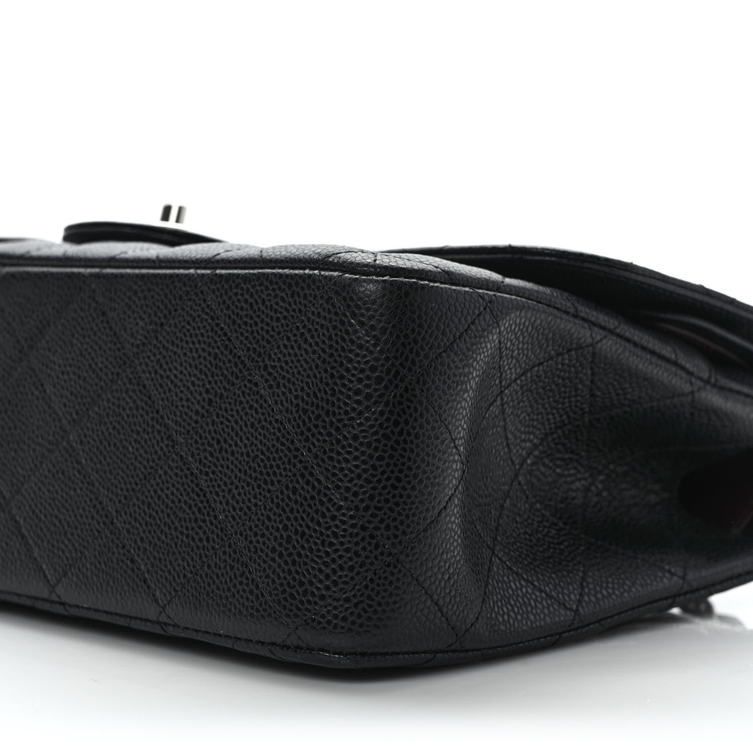 Chanel Caviar Quilted Jumbo Double Flap Black 9 of 11