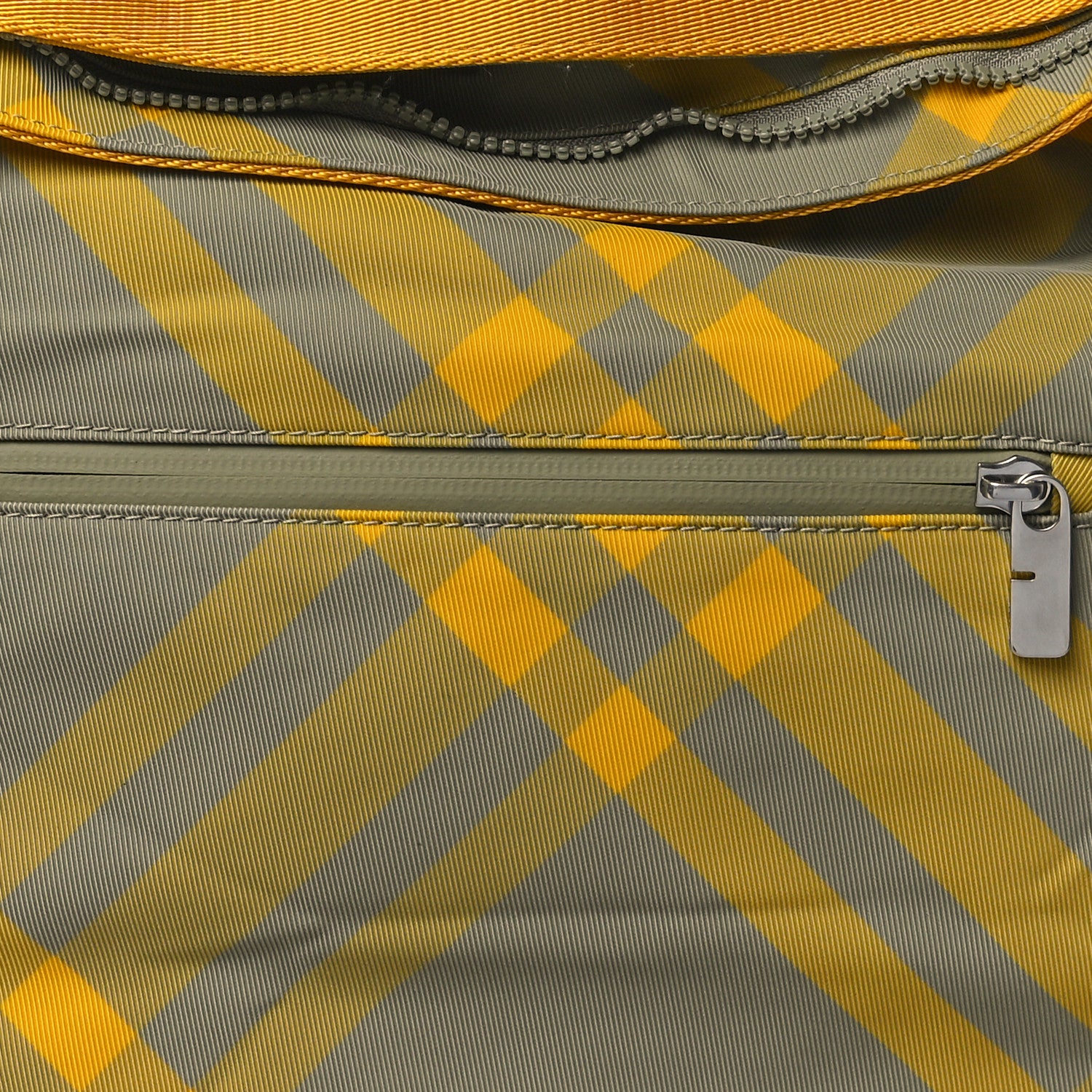 Burberry Nova Check Roll Backpack Hunter 8 of 10