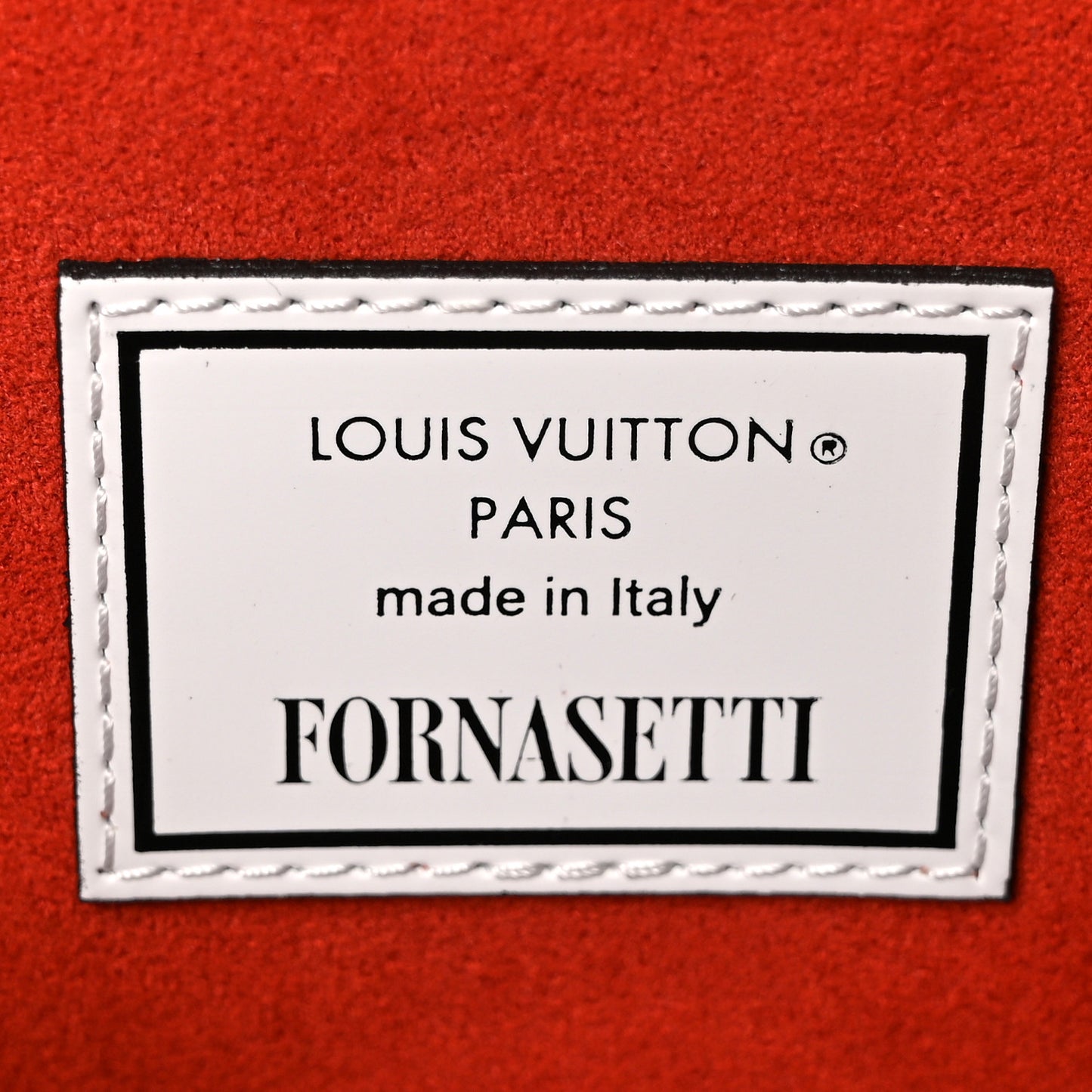 X FORNASETTI Monogram Cameo Pochette Metis