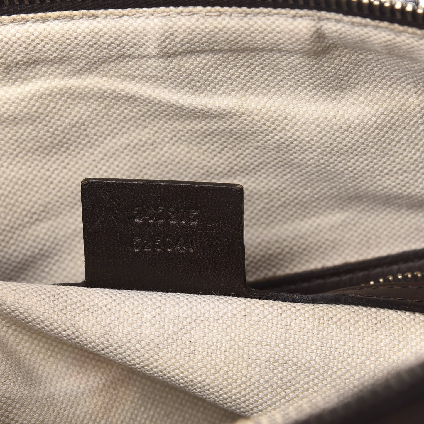 Monogram Vintage Web Medium Boston Dark Brown
