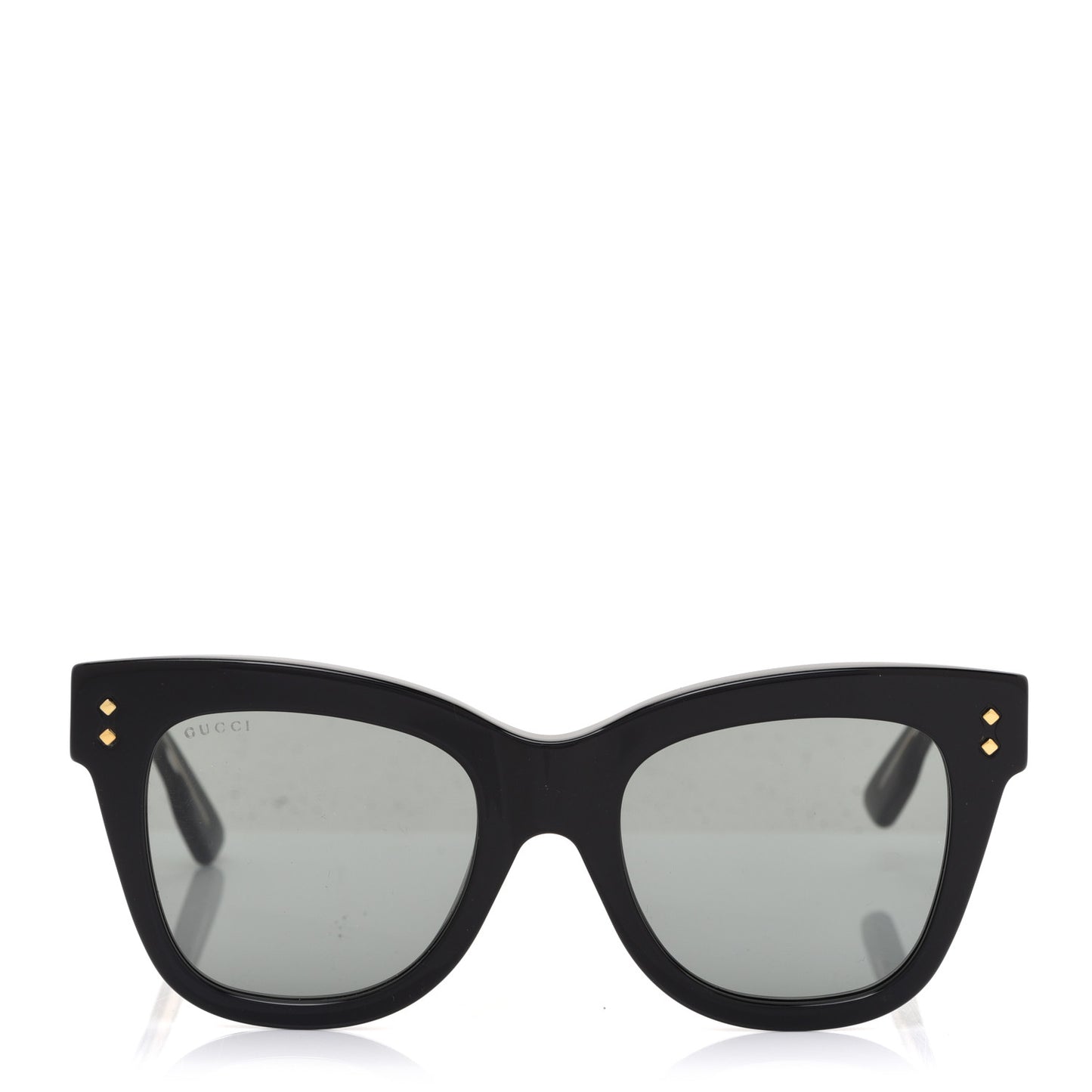Acetate Square Frame Sunglasses GG1082S Black