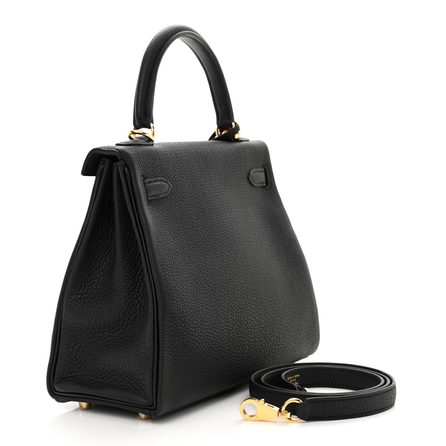 Hermes Togo Kelly Retourne 25 Black 3 of 11